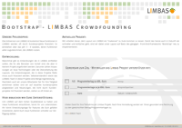 LIMBAS Crowdfounding - Bootstrap