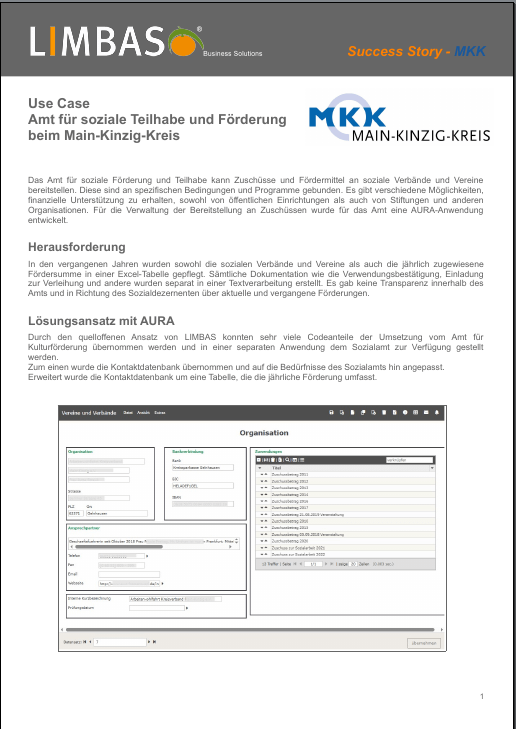 Success Story: Use Case Sozialamt beim Main-Kinzig-Kreis